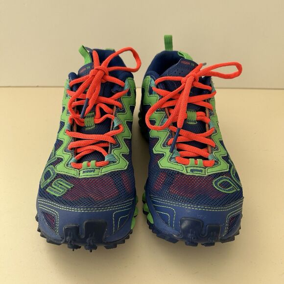 ADIDAS VIGOR TR 3 Womens Athletic Sneakers Trail Running Blue Size 7.5 Hiking - Picture 3 of 10